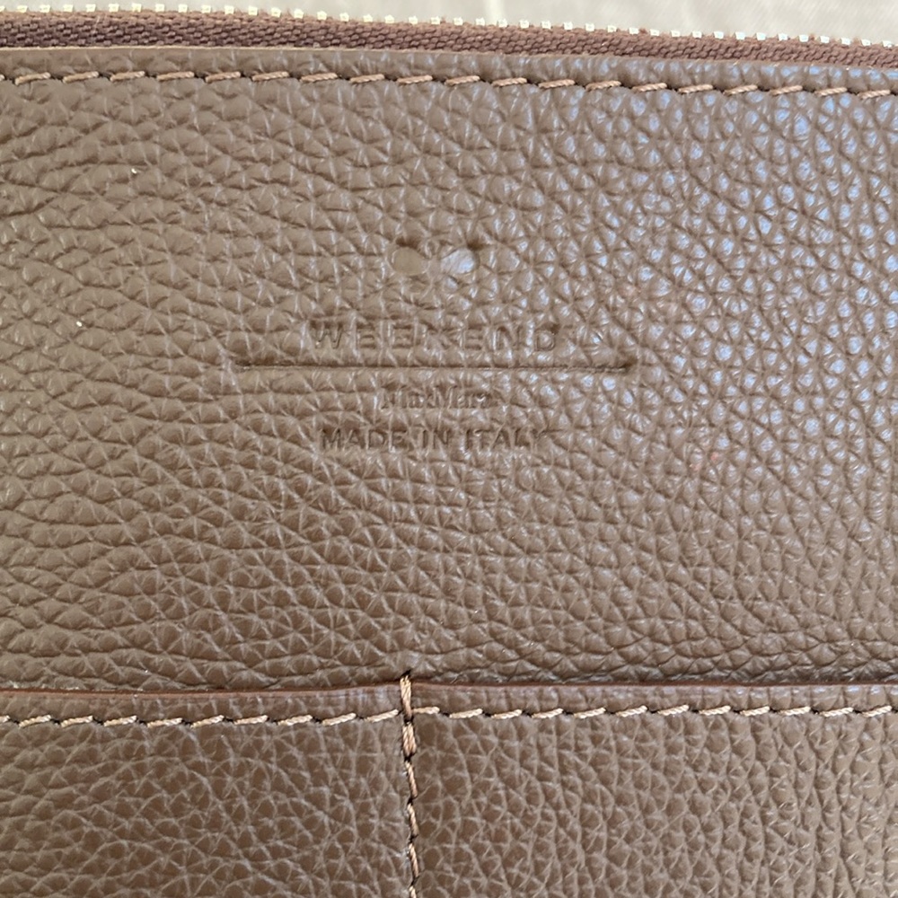 Max Mara Weekend beautiful brown leather bag. NWOT. - Picture 16 of 17